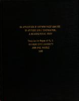 An application of Guttman Facet Analysis to attitude scale construction : a methodological study