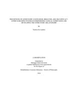 Perceptions of supervisory knowledge, behavior, and self-efficacy : supervisor effectiveness in performing clinical supervision and developing the supervisory relationship