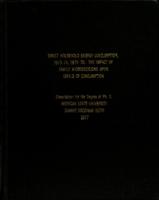 Direct household energy consumption, 1973-74, 1975-76 : the impact of family microdecisions upon levels of consumption