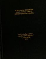 An investigation of engineering faculty attitudes toward a proposed curriculum innovation