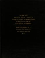 Guttman facet analysis of attitude-behavior of psychiatric patients and normals toward the mentally ill : content, structure and determinants