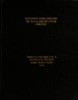 Socioeconomic status consistency and political behavior-attitude consistency