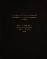 The self-concept of hard-of-hearing adults as measured by the semantic differential techniques