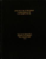 Zoning policy and its relationship to urban sprawl in the Flint metropolitan area