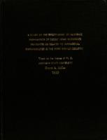 A study of the effectiveness of academic preparation of recent home economics graduates as related to managerial responsibilities in the food service industry