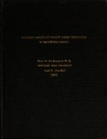 Economic aspects of peasant rubber production in Midwestern Nigeria