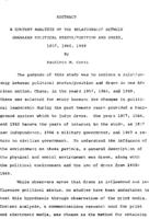 A content analysis of the relationship between Ghanaian political status/position and dress : 1957, 1966, 1969