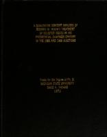 A qualitative content analysis of Richard M. Nixon's treatment of selected issues in his presidential campaign oratory in the 1960 and 1968 elections