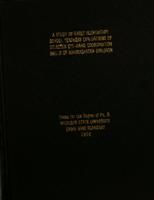 A study of early elementary school teachers evaluations of selected eye-hand coordination skills of kindergarten children