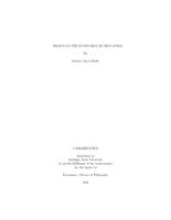 Essays on the economics of education