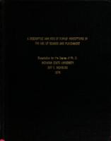 A descriptive analysis of pupils' perceptions of the use of reward and punishment