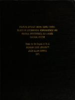 Political efficacy among Israeli youth : beliefs in governmental responsiveness and political effectiveness in a hybrid political system