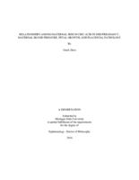 Relationships among maternal serum uric acid in mid-pregnancy, maternal blood pressure, fetal growth, and placental pathology