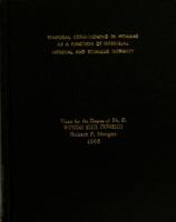 Temporal conditioning in humans as a function of intertrial interval and stimulus intensity