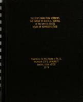 The gentleman from Vermont : the career of Justin S. Morrill in the United States House of Representatives