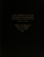 A study of professional and educational requirements for medical technologists in the changing and evolving art of clinical laboratory medicine