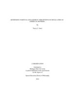 Rethinking parental engagement : perceptions of single African American mothers