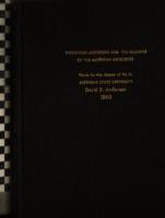 Sherwood Anderson and the meaning of the American experience