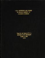 T cell dependence and synergy in acquired immunity to Leishmania donovani