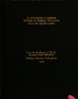 An investigation of examiner influence on Wechsler Intelligence Scale for Children scores