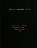 The roads of New England, 1790-1840