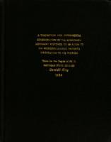 A theoretical and experimental consideration of the Rorschach movement response : its relation to the neuropsychiatric patient's orientation to his problem