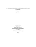 An assessment of protective factors in predicting juvenile reoffending