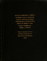 Systematic sociological theory in the United States : an exposition, analysis, and synthesis of the methodological and substantive theories of George H. Mead, Talcott Parsons, and George A. Lundberg