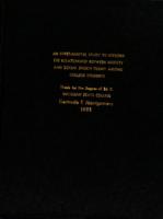 An experimental study to explore the relationship between rigidity and stagefright among college students