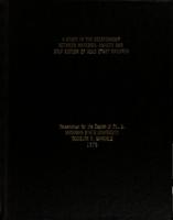 A study of the relationship between maternal anxiety and self-esteem of head start children