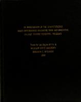 An investigation of the characteristics which differentiate innovative from non-innovative college student personnel programs