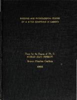 Breeding and physiological studies of a bitter compound in carrots