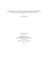 Disorders of a fatal tendency : the rise and fall of the medical a republican elite in American literature, 1790-1865