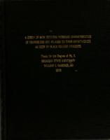 A study of how selected personal characteristics of counselors are related to their effectiveness as seen by Black college students