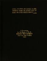 Estrus, ovulation and changes in some hormones during the estrous cycle of mares and after prostaglandin F₂ [alpha]