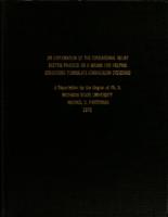 An exploration of the educational belief system process as a means for helping educators formulate curriculum decisions