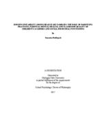 Housing instability among Head Start families : the role of parenting practices, parental mental health, and classroom quality on children's academic and social-emotional functioning