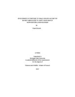 Development of strategies to orally deliver vaccine for bovine tuberculosis to white-tailed deer of northeastern lower Michigan