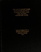 The effects of workshop training on the attitude-behaviors of physicians and nurses toward illegal drug users : a Guttman facet analysis