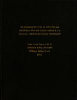 An exploratory study of attitudes and perceptions toward change among A.I.D. technical assistance program participants