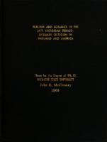 Realism and romance in the late Victorian period : Literary criticism in England and America