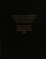 Certain social factors associated with the adoption of recommended agricultural practices by rural local leaders and ordinary farmers in India