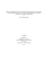 Impacts of reducing dietary crude protein with crystalline amino acid supplementation on lactating sow performance, nitrogen utilization and heat production