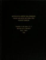 Investigation of affective facial expressions through slow motion and normal speed videotape techniques