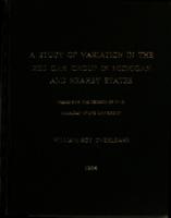 A study of variation in the red oak group in Michigan and nearby states