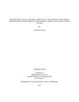 Beyond skills to pay the bills : effects of a vocational social skills intervention on psychosocial functioning among young adults with autism