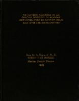 The factored dimensions of an objective inventory of academic motivation based on eleventh grade male over- and underachievers