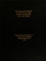 The teaching and transfer of seriation strategies using nonvisual variables with first grade children