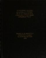 The development, application, and appraisal of a technique for the self-evaluation of an intercollegiate athletic program as required by title IX