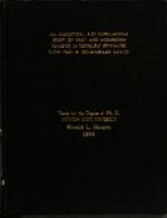 An analytical and experimental study of heat and momentum transfer in turbulent separated flow past a rectangular cavity